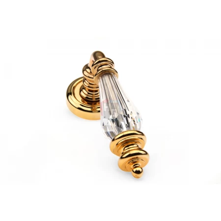 Дверная ручка Fadex Siena Swarovski 472V O01 золото 24k / кристалл Swarovski