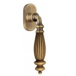 Ручка оконная Fadex Siena Groove 404DK B02 бронза матовая