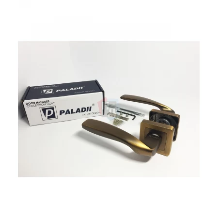 Дверная ручка Paladii AL ХЕЛЕН MCF кофе
