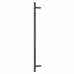 Дверная ручка скоба ABARO Bali 45° L:1200 X:1000 D:32mm SS 304 антрацит RAL 7016 (половинка)