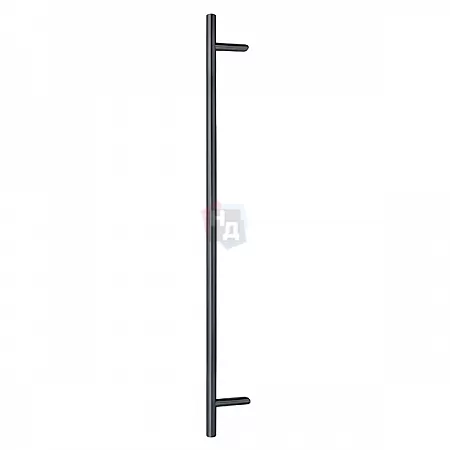 Дверная ручка скоба ABARO Bali 45° L:1800 X:1600 D:32mm SS 304 антрацит RAL 7016 (половинка)