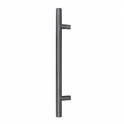 Дверная ручка скоба ABARO Bali 90° L:1000 X:800 D:32mm SS 304 антрацит RAL 7016 (половинка)