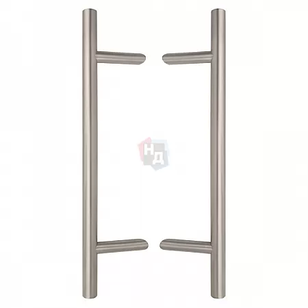 Дверная ручка скоба ABARO Bali 45° L:600 X:400 D:32mm SS сталь нержавеющая (комплект)