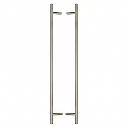 Дверная ручка скоба ABARO Bali 45° L:1200 X:1000 D:32mm SS сталь нержавеющая (комплект)