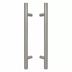 Дверная ручка скоба ABARO Bali 90° L:1000 X:800 D:32mm SS сталь нержавеющая (комплект)