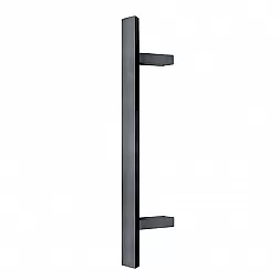 Дверная ручка скоба ABARO Sydney 45° L:1000 X:800 W:40*20mm SS 304 антрацит RAL 7016 (половинка)
