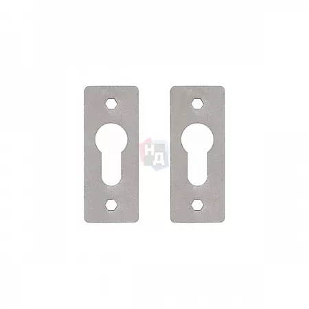 Накладки PZ ABARO CH 75х30х6mm сталь нержавеющая
