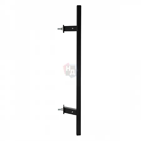 Дверная ручка скоба ABARO Sydney 45° L:1600 X:1200 W: 40*20mm BM черный матовый (половинка)