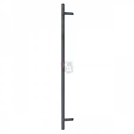 Дверная ручка скоба ABARO Bali 45° L:1800 X:1600 D:32mm SS 304 антрацит RAL 7016 (половинка)