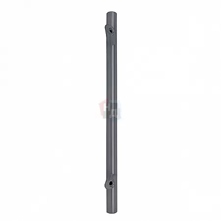 Дверная ручка скоба ABARO Bali 45° L:600 X:400 D:32mm SS 304 антрацит RAL 7016 (половинка)