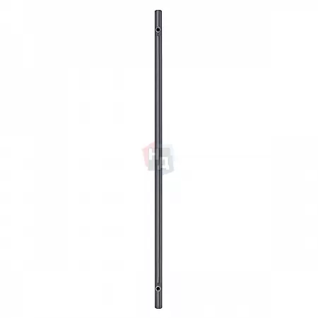 Дверная ручка скоба ABARO Bali 90° L:1200 X:1000 D:32mm SS 304 антрацит RAL 7016 (половинка)
