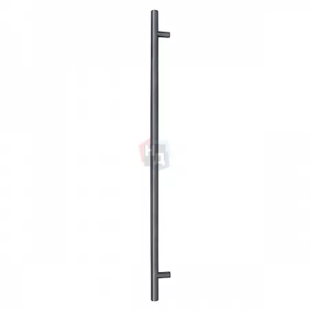 Дверная ручка скоба ABARO Bali 90° L:1200 X:1000 D:32mm SS 304 антрацит (комплект)