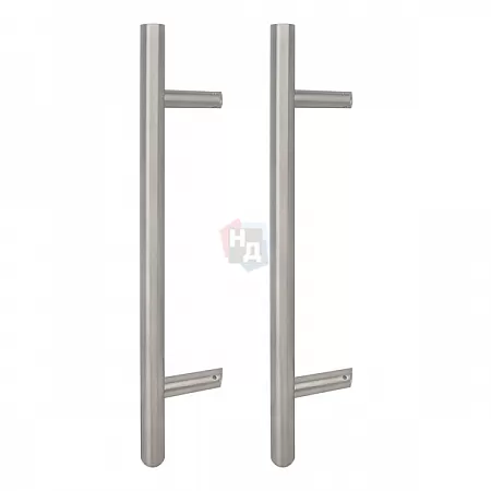 Дверная ручка скоба ABARO Bali 45° L:600 X:400 D:32mm SS сталь нержавеющая (комплект)
