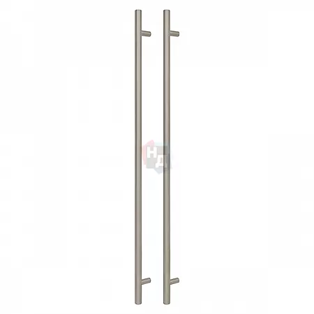 Дверная ручка скоба ABARO Bali 90° L:1200 X:1000 D:32mm SS сталь нержавеющая (комплект)