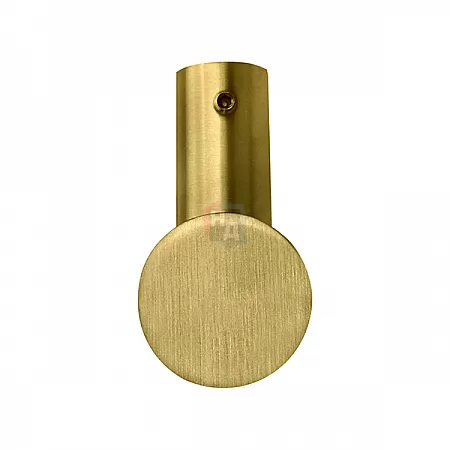 Дверная ручка скоба ABARO Bali 90° L:600 X:400 D:32mm SS 304 золото PVD (комплект)