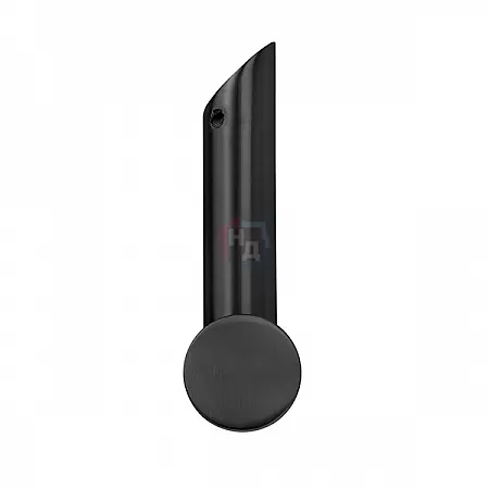 Дверная ручка скоба ABARO Bali 45° L: 1000 X: 800 D: 32mm SS 304 черный RAL 9005 (комплект)