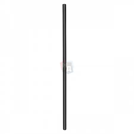 Дверная ручка скоба ABARO Bali 45° L:1500 X:1300 D:32 мм SS 304 черный RAL 9005 (комплект)
