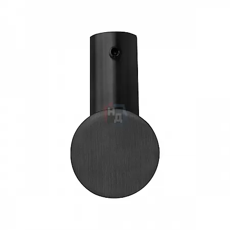 Дверная ручка скоба ABARO Bali 90° L:1500 X:1300 D:32mm SS 304 черный RAL 9005 (комплект)