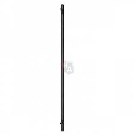 Дверная ручка скоба ABARO Bali 45° L:1500 X:1300 D:32mm SS 304 черный RAL 9005 (половинка)