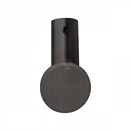Дверная ручка скоба ABARO Bali 90° L: 1000 X: 800 D: 32mm SS 304 черный RAL 9005 (половинка)
