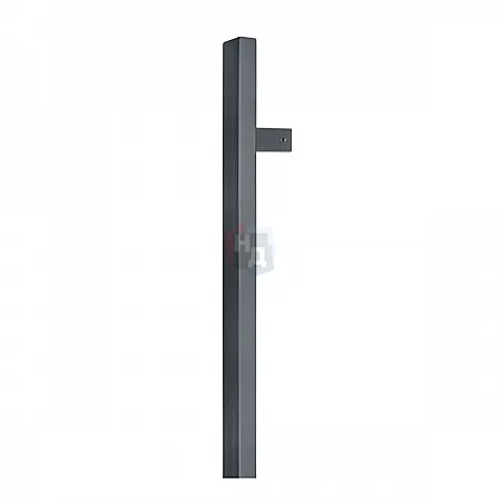 Дверная ручка скоба ABARO Sydney 90° L:1800 X:1600 W:40*20mm SS 304 антрацит RAL 7016 (комплект)