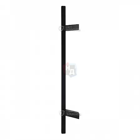 Дверная ручка скоба ABARO Sydney 45° L: 600 X: 400 W: 40*20mm BM черный матовый (комплект)