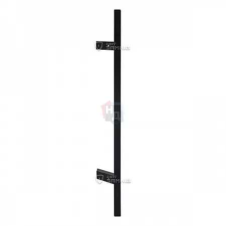 Дверная ручка скоба ABARO Sydney 45° L: 600 X: 400 W: 40*20mm BM черный матовый (комплект)