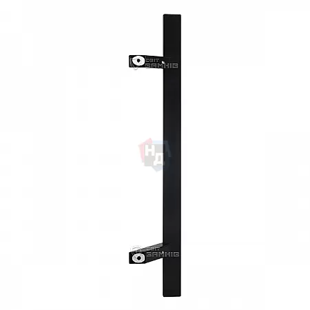 Дверная ручка скоба ABARO Sydney 45° L: 600 X: 400 W: 40*20mm BM черный матовый (комплект)