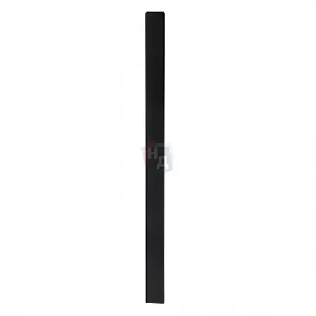 Дверная ручка скоба ABARO Sydney 90° L: 1400 X: 1200 W: 40*20mm BM черный матовый (половинка)