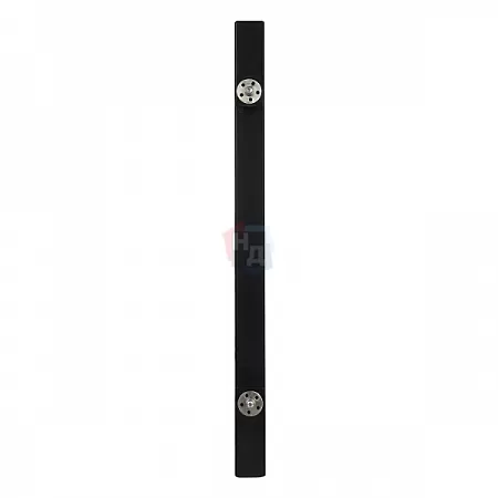Дверная ручка скоба ABARO Sydney 90° L: 1400 X: 1200 W: 40*20mm BM черный матовый (половинка)