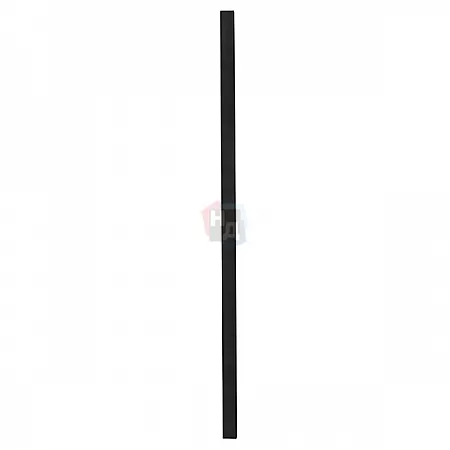 Дверная ручка скоба ABARO Sydney 90° L:1800 X:1600 W:40*20mm SS 304 черный RAL 9005 (половинка)