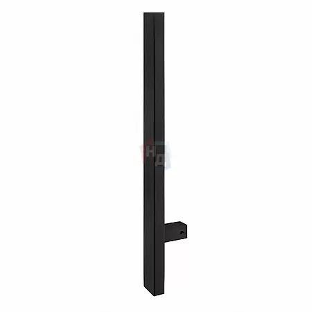 Дверная ручка скоба ABARO Sydney 90° L:1800 X:1600 W:40*20mm SS 304 черный RAL 9005 (половинка)