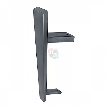 Дверная ручка скоба ABARO Sydney 45° L:1000 X:800 W:40*20mm SS 304 антрацит RAL 7016 (комплект)
