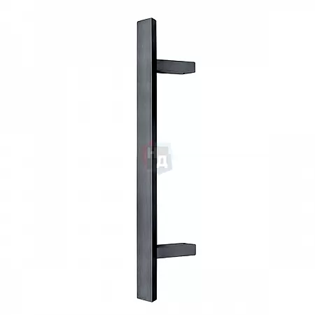Дверная ручка скоба ABARO Sydney 45° L:1000 X:800 W:40*20mm SS 304 антрацит RAL 7016 (комплект)