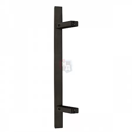 Дверная ручка скоба ABARO Sydney 45° L: 1000 X: 800 W: 40*20mm SS 304 черный RAL 9005 (комплект)
