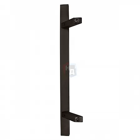 Дверная ручка скоба ABARO Sydney 45° L: 1000 X: 800 W: 40*20mm SS 304 черный RAL 9005 (комплект)