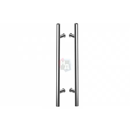 Дверная ручка скоба WALA P10 90° L:1000 X:800 D:30 SS сталь нержавеющая (комплект)