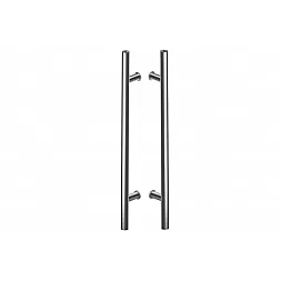 Дверная ручка скоба WALA P10 90° L:1400 X:1200 D:30 SS сталь нержавеющая (комплект)