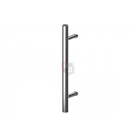 Дверная ручка скоба WALA P45 45° L:2500 X:2300 D:40 SS сталь нержавеющая (половинка)