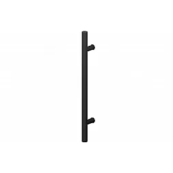 Дверная ручка скоба WALA PA10 90° L:1400 X:1200 D:30 ALU черный (половинка для стеклянных дверей)
