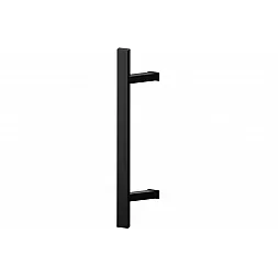 Дверная ручка скоба WALA QA45RX 45° L:1600 X:1200 D:40x20 ALU черный (половинка)