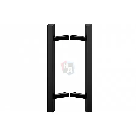Дверная ручка скоба WALA QA45RX 45° L:1800 X:1300 D:40x40 ALU черный (комплект)