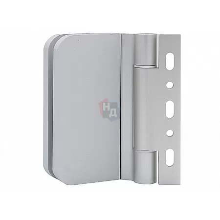Петля для стеклянных дверей WALA WTB8010441X (94x48.3) анодированный серебряный