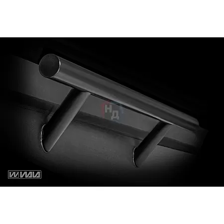 Дверная ручка скоба WALA PA45 45° L:1800 X:1300 D:40 ALU черный (комплект)