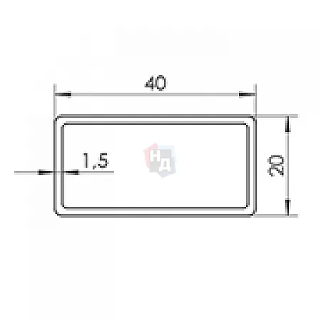 Дверная ручка скоба WALA QA10 90° L:580 X:380 D:40x20 ALU черный (комплект)
