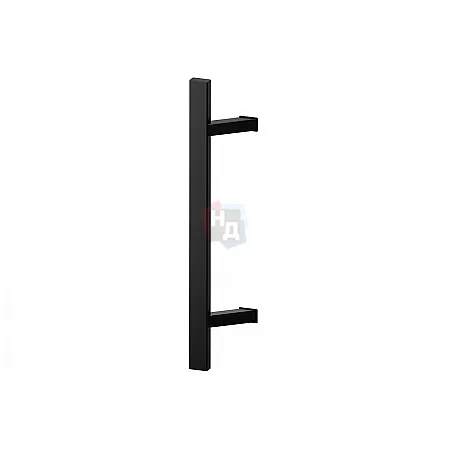 Дверная ручка скоба WALA QA45RX 45° L:1000 X:800 D:40x20 ALU черный (комплект)