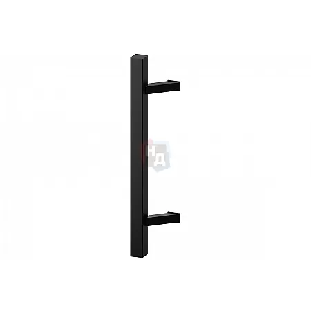 Дверная ручка скоба WALA QA45RX 45° L:1800 X:1300 D:40x40 ALU черный (комплект)