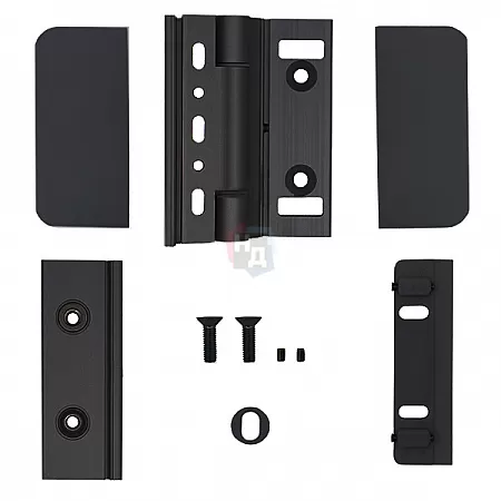 Петля для стеклянных дверей WALA WTB8010441X (94x48.3) черный