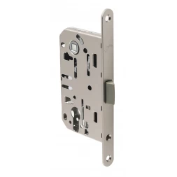 Замок межкомнатный Safita PZ 410C-S 85*50 MSN никель матовый