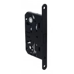 Замок межкомнатный магнитный Safita PZ MG410C-S 85*50 BLACK черный